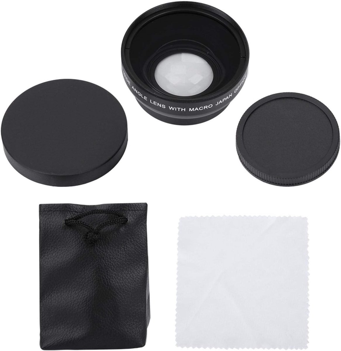 0.45x Groothoeklens voor 49mm Camera - Waterdicht, Krasbestendig en Oliebestendig Accessoire voor Fotografie