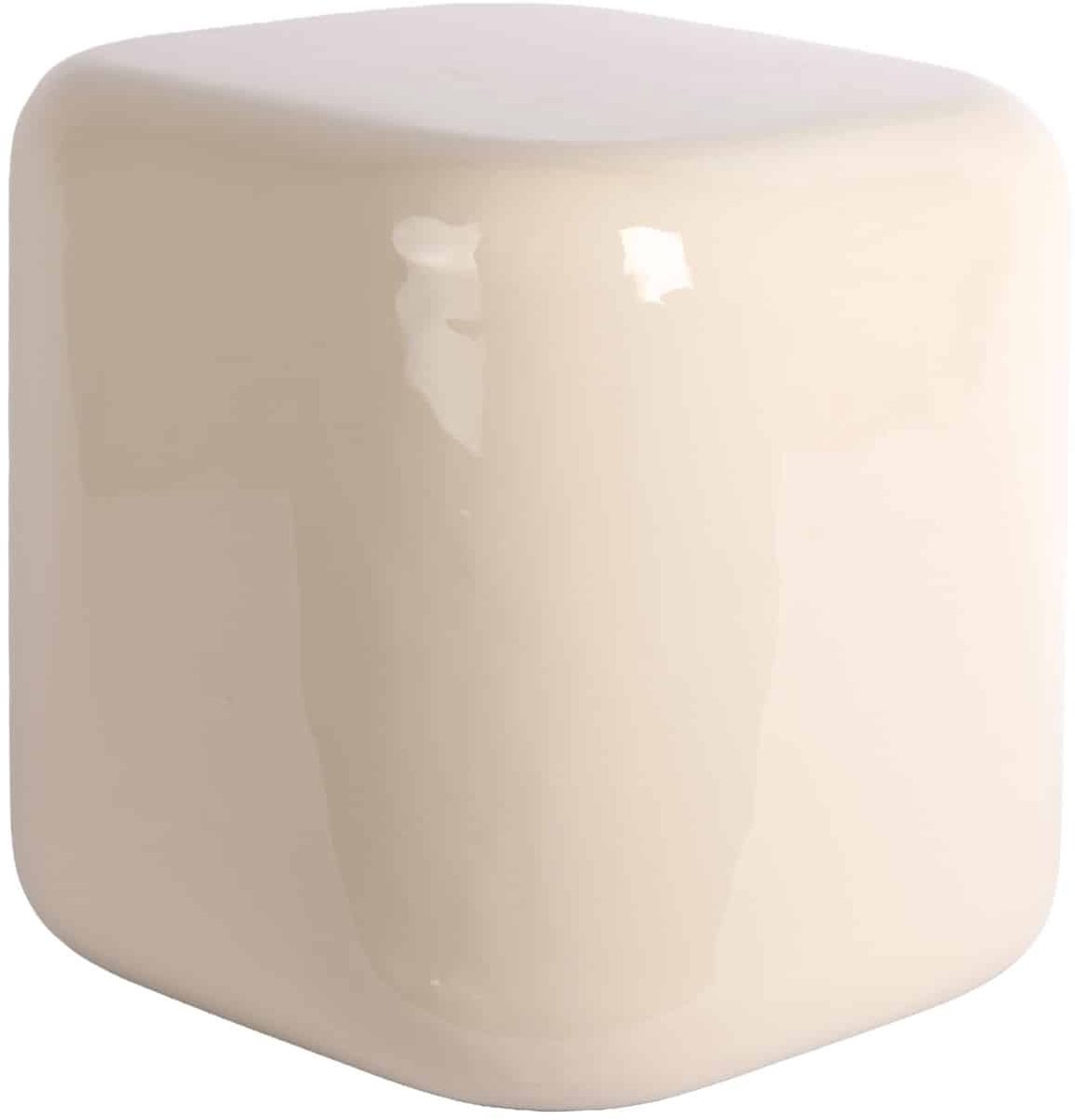 Leitmotiv Kruk Cadiz - Gebroken wit - 40x40x40cm - Scandinavisch
