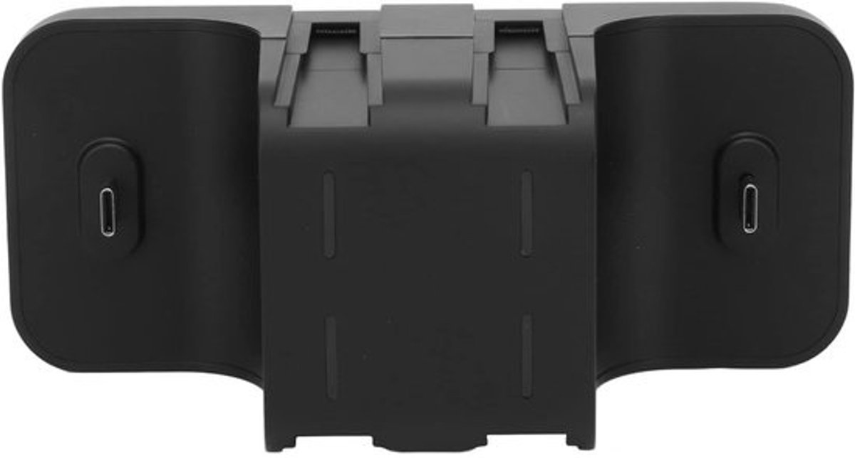 Draagbaar Dock - Oplaadstation Controller - Controllers Opladen - Laadt 6 Controllers - 139.3 mm - Zwart