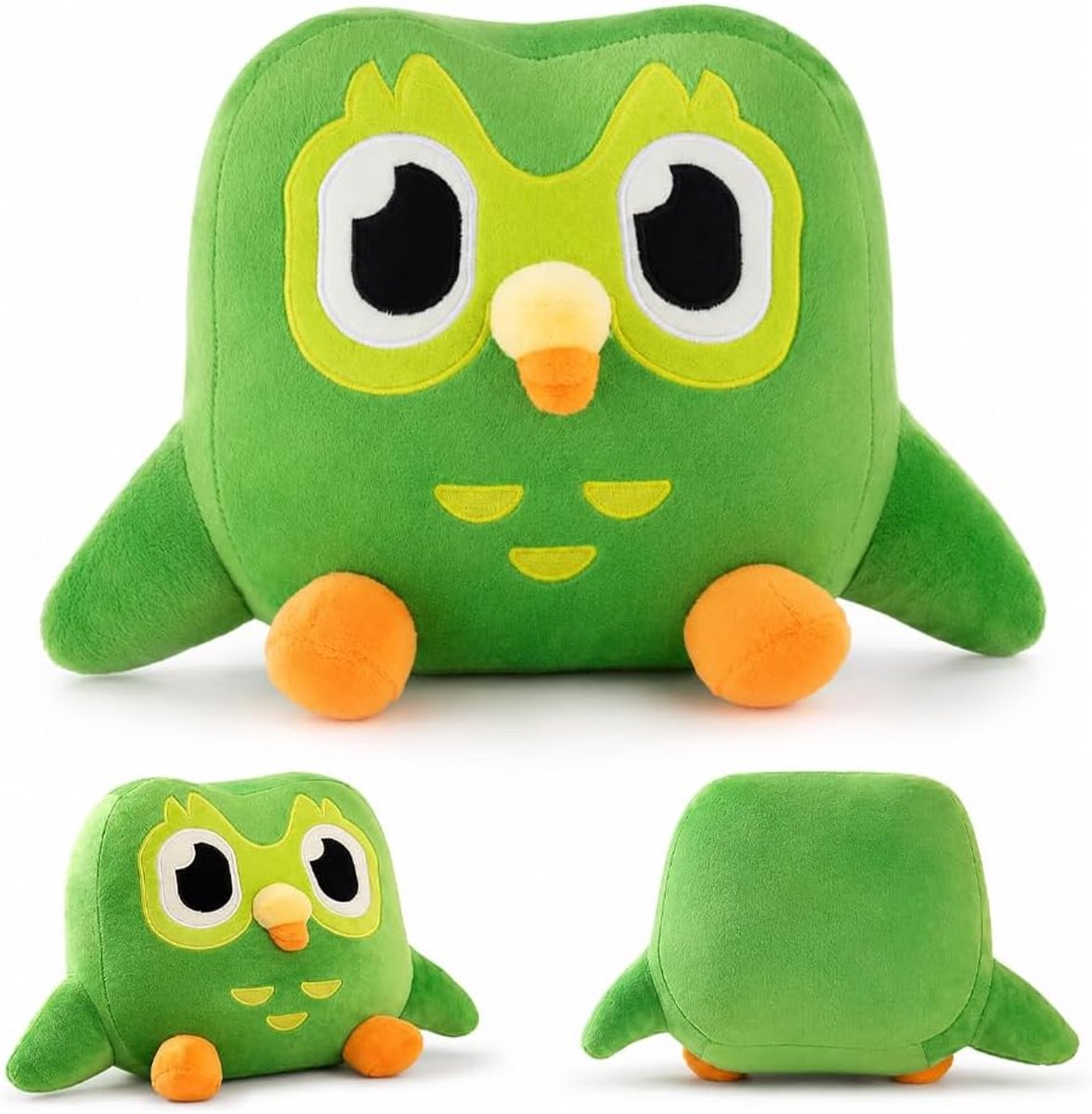 Groene uil knuffeldier, 20cm groene uil pluche speelgoed