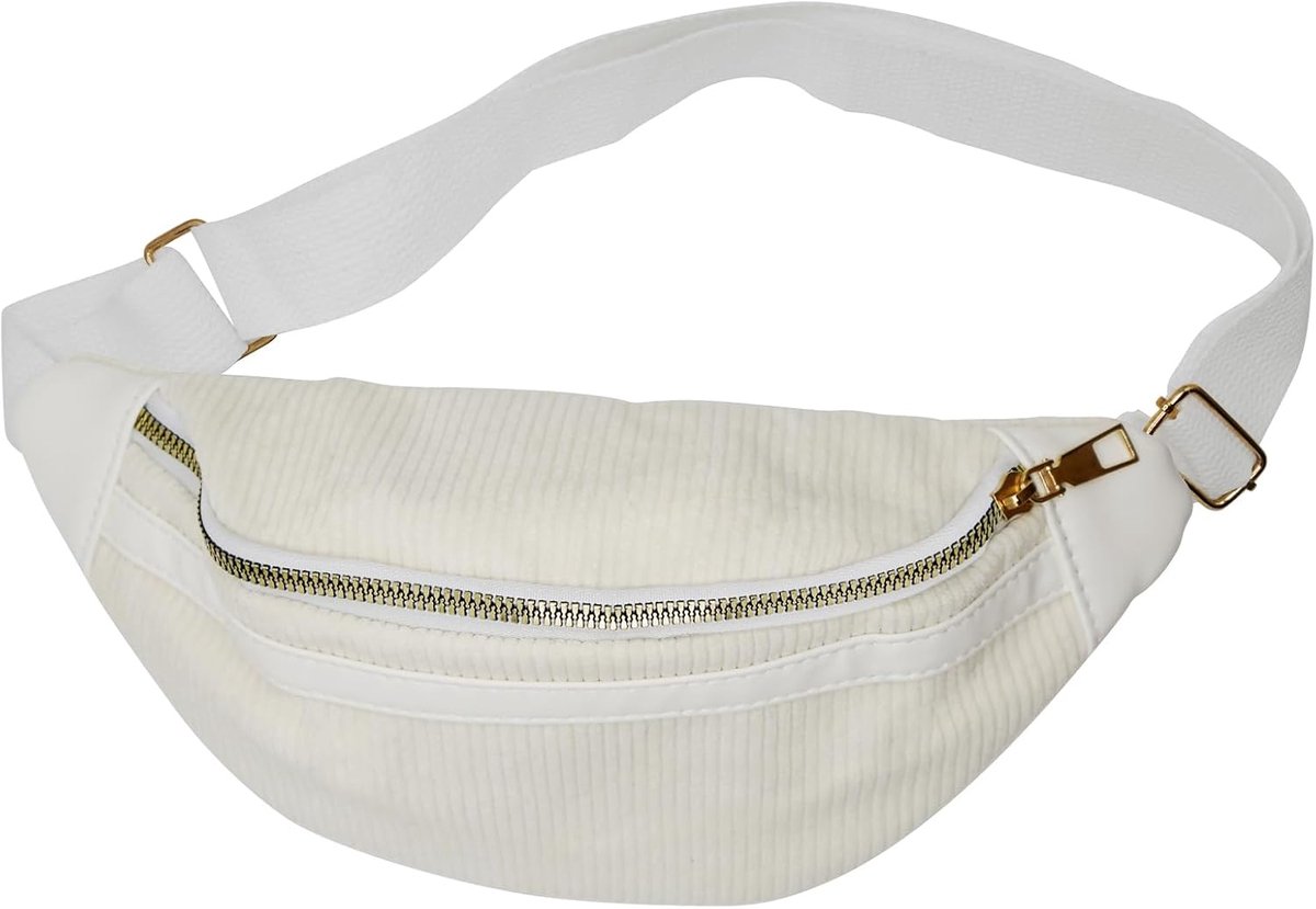 Heuptas voor dames en heren, fanny pack festival heuptas hip bag stijlvol, beige
