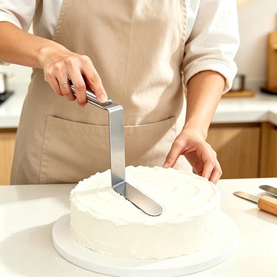 Extra hoog, roestvrijstalen mousse-taartaccessoires — afbeelding 5