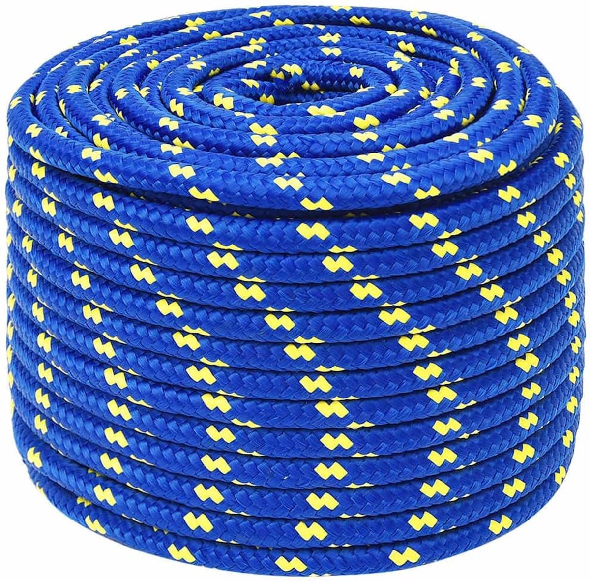 Polypropyleen 12 mm diameter 100 m lengte voor bootsport en vastmaken