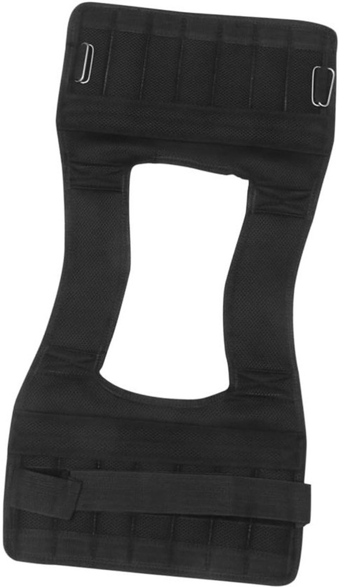 Gewichtsvest - Verzwaarde Vest - Fitness Training - Verstelbaar - 36x35x1CM - Zwart