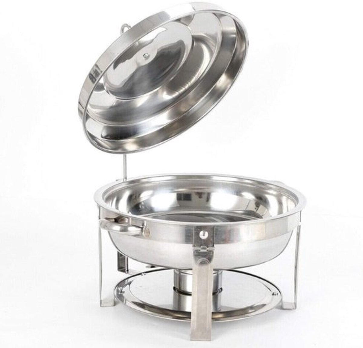 Voedselwarmer - Chafing Dish - Buffet Warm Houden - Roestvrij Staal - 75 Liter 25cm
