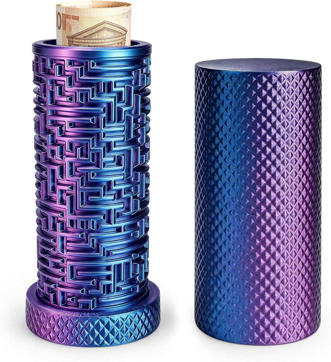 3D doolhof puzzel geschenkverpakking voor bankbiljetten en waardebonnen