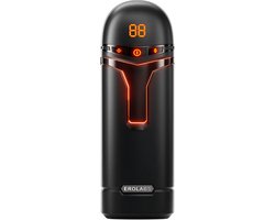 SF Toys SyncWave Pro – Appgestuurde Automatische Masturbator – 10 Vibratie- en 10 Op-en-neerstanden – Zwart