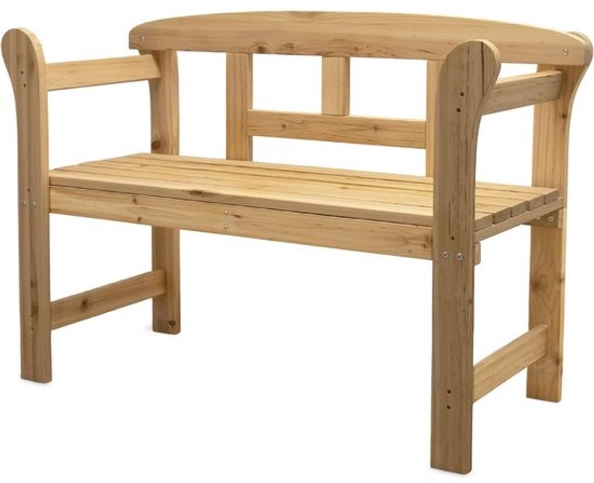 Houten tuinbank voor binnen en buiten