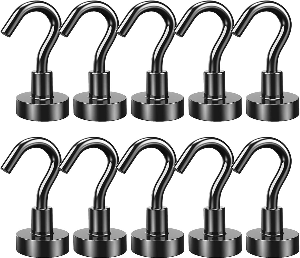Magnetische haken (zwart)