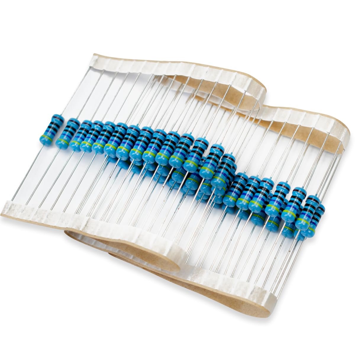 50 Pcs 1W 1% Tolerantie 470 Ohm Weerstand van de Metaalfilm voor DIY Project en Experimenten