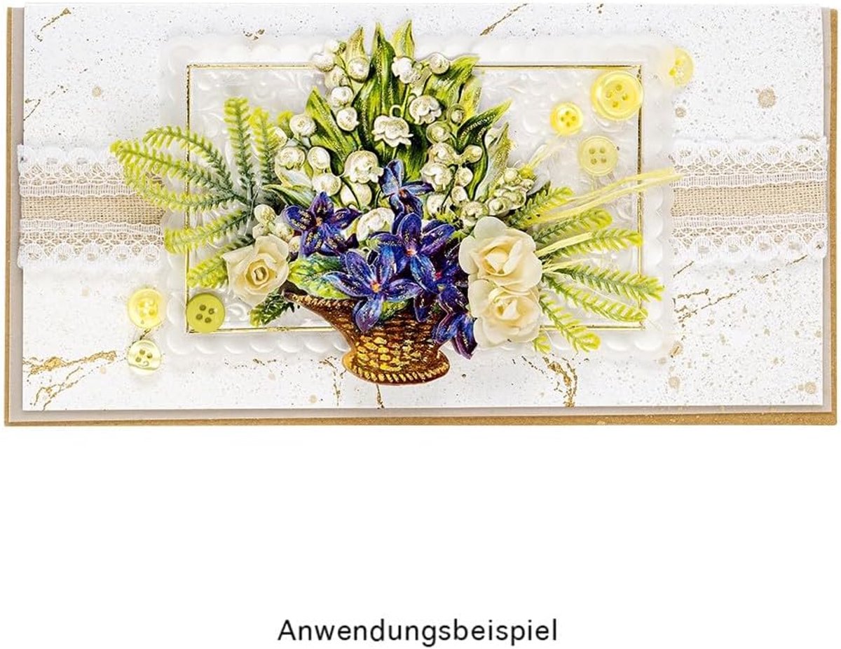mit Herz 3-D motieven, uitgesneden, ca. 7-10 cm, 10 stuks in een zakje | Afbeeldingen om te knutselen & decoreren | Wenskaarten zelf maken | Beeldmotieven voor scrapbooking & DIY-decoratie