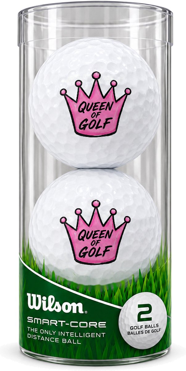 Golfballen Queen of Golf - Golfster Golf Cadeau - 2 stuks - Wilson - Golfbal met Opdruk van Wilson — afbeelding 2
