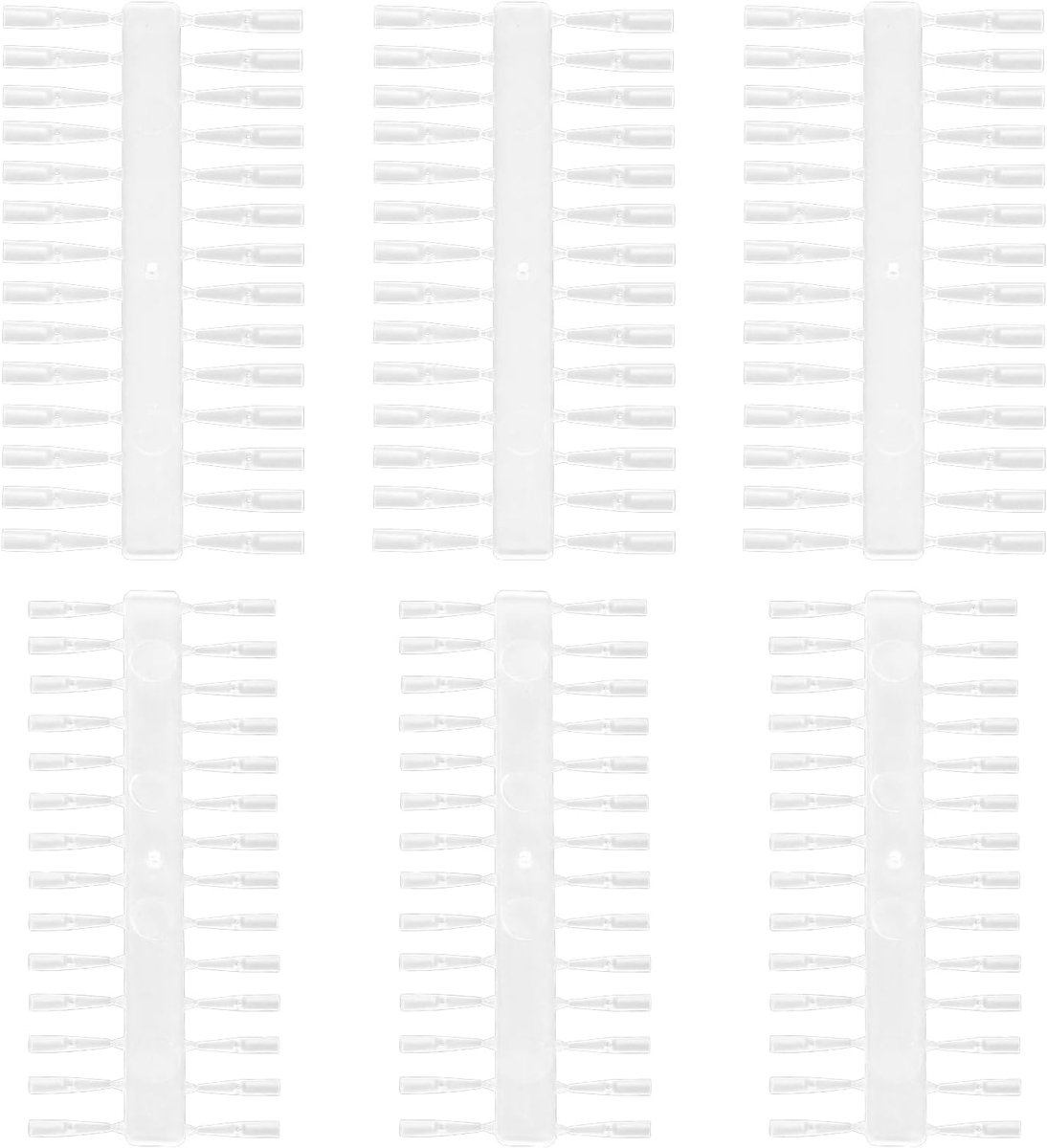 Store 168Pcs Visgerei Europese Stijl Vissen Set Aas Stopper Plastic Stopper Karper Visgerei 7mm en 9mm Past Maïs Vlees Pellet Aas Visgerei, Transparant