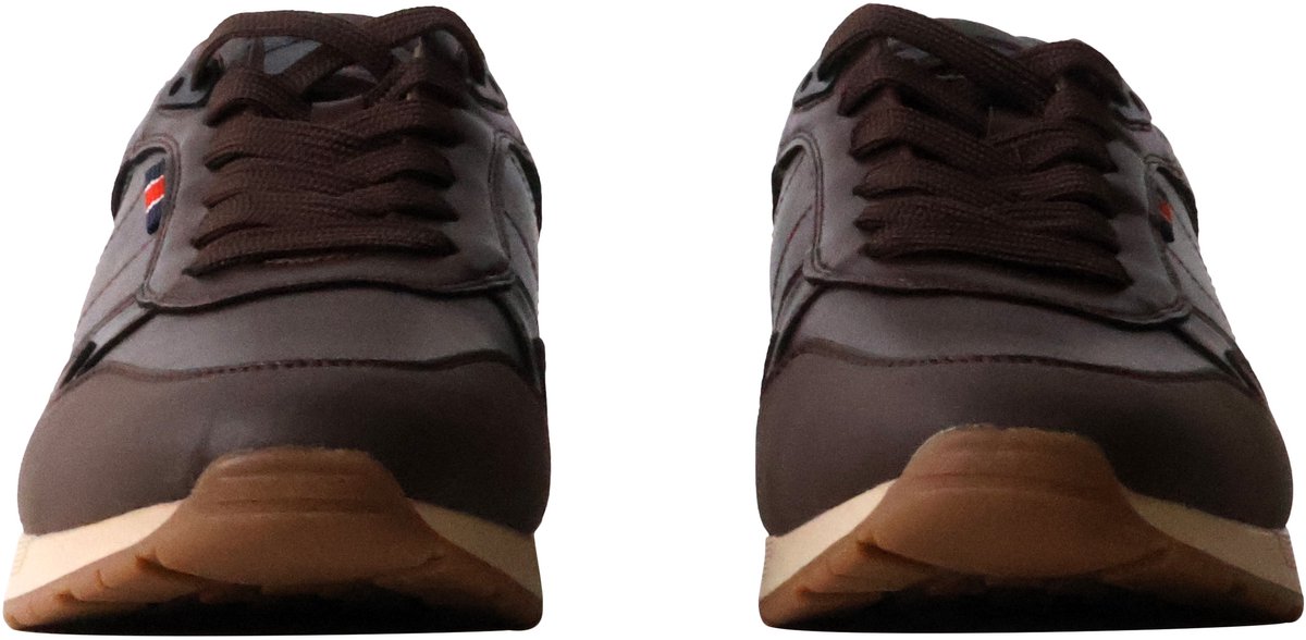 Baskets en cuir
