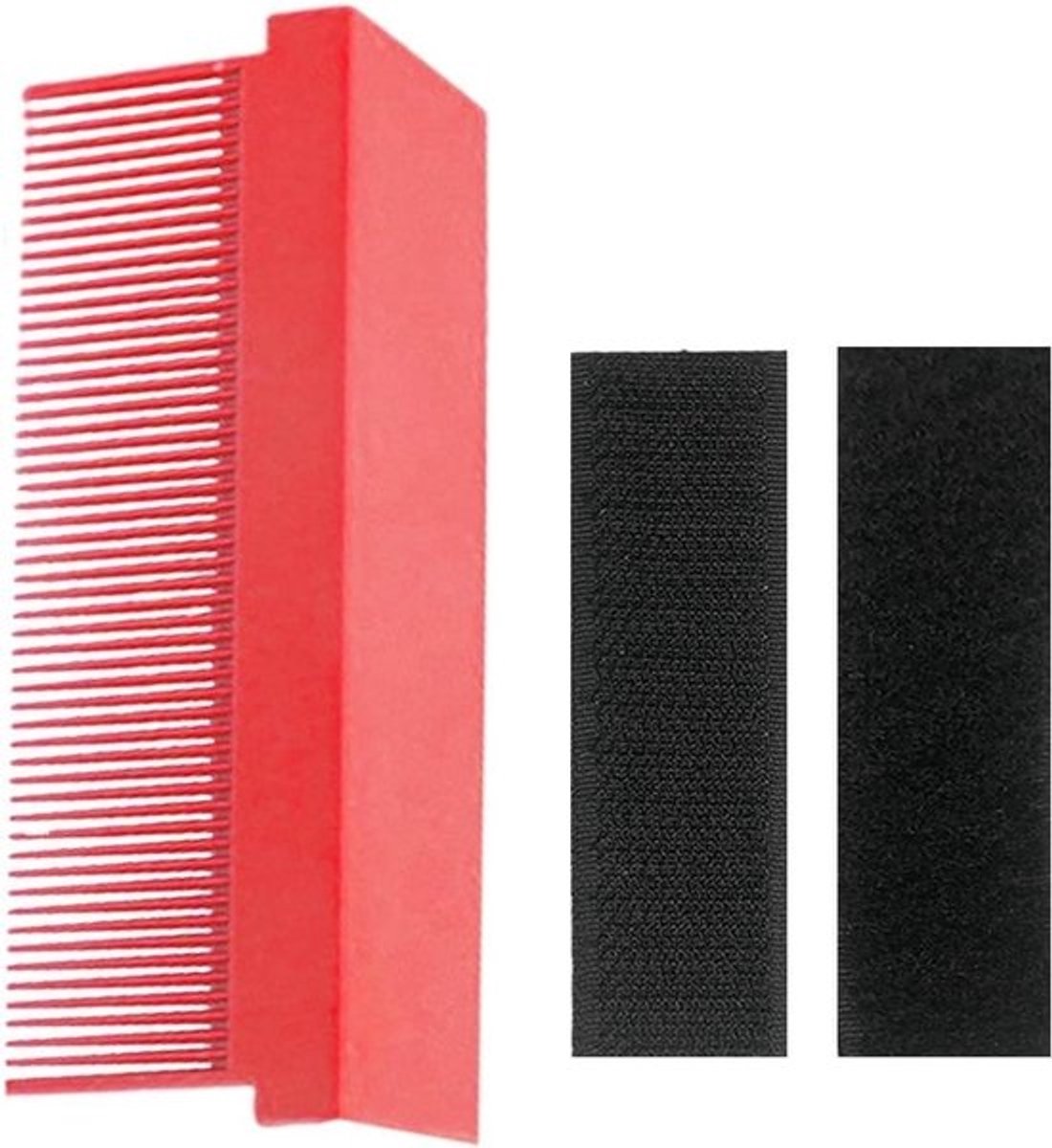 Stijltang Kam Opzetstuk - Haarkam Clip - Glad Haar Creëren - Hittebestendig Nylon - 14 x 5 x 5 cm