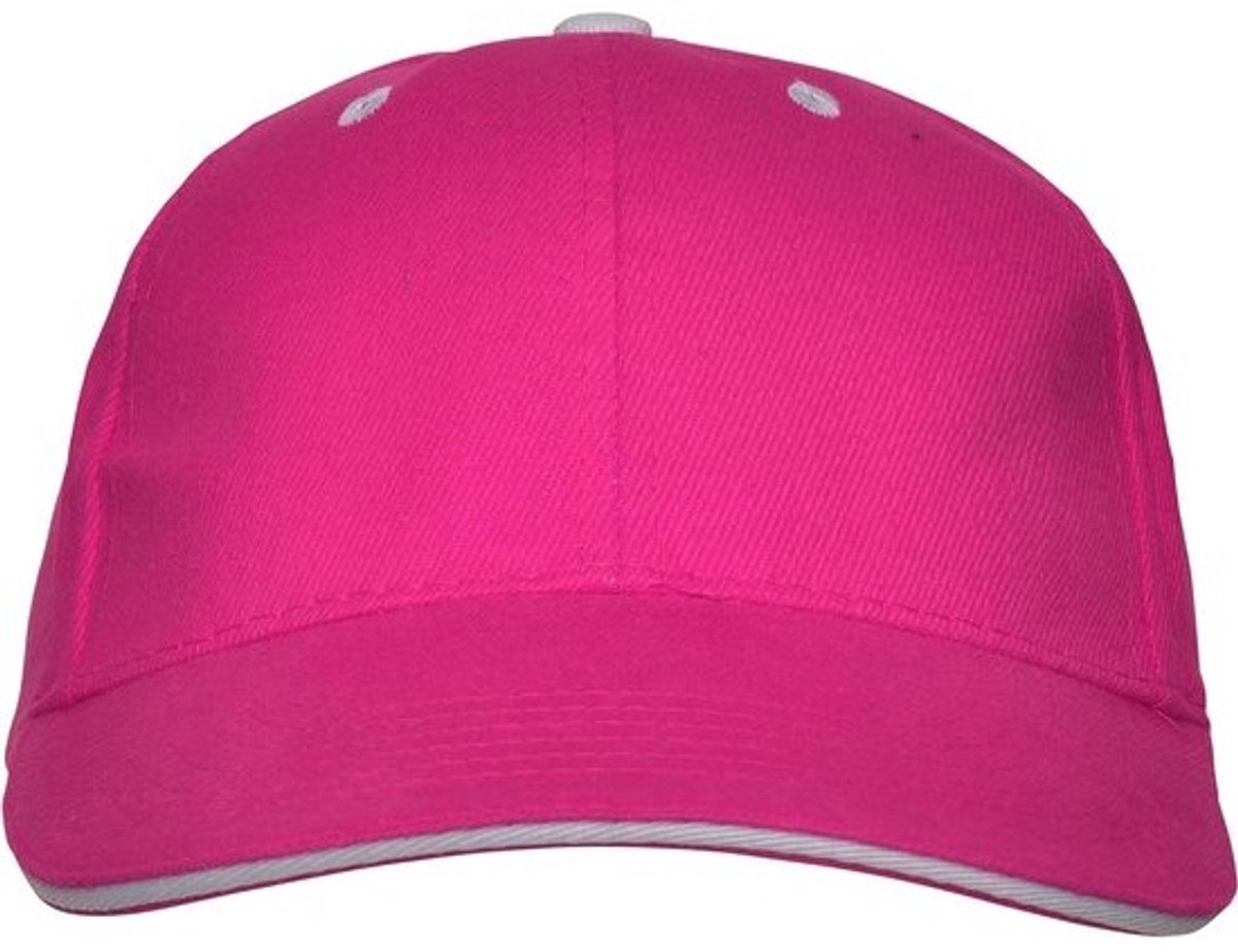 Kinder Pet - Zonnehoed - Buiten Spelen - Ventilatie Gaten - One Size - Fuchsia