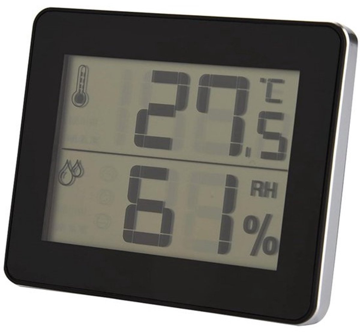 Digitale Hygrothermometer Binnen - Nauwkeurige Temperatuur- en Vochtigheidsmeter met LCD-Display