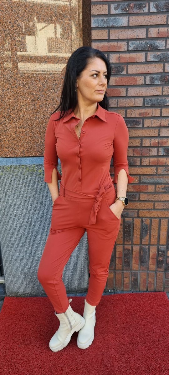 MI PIACE - Travel Uni Jumpsuit Patricia Taup 2033 - Maat : XS
