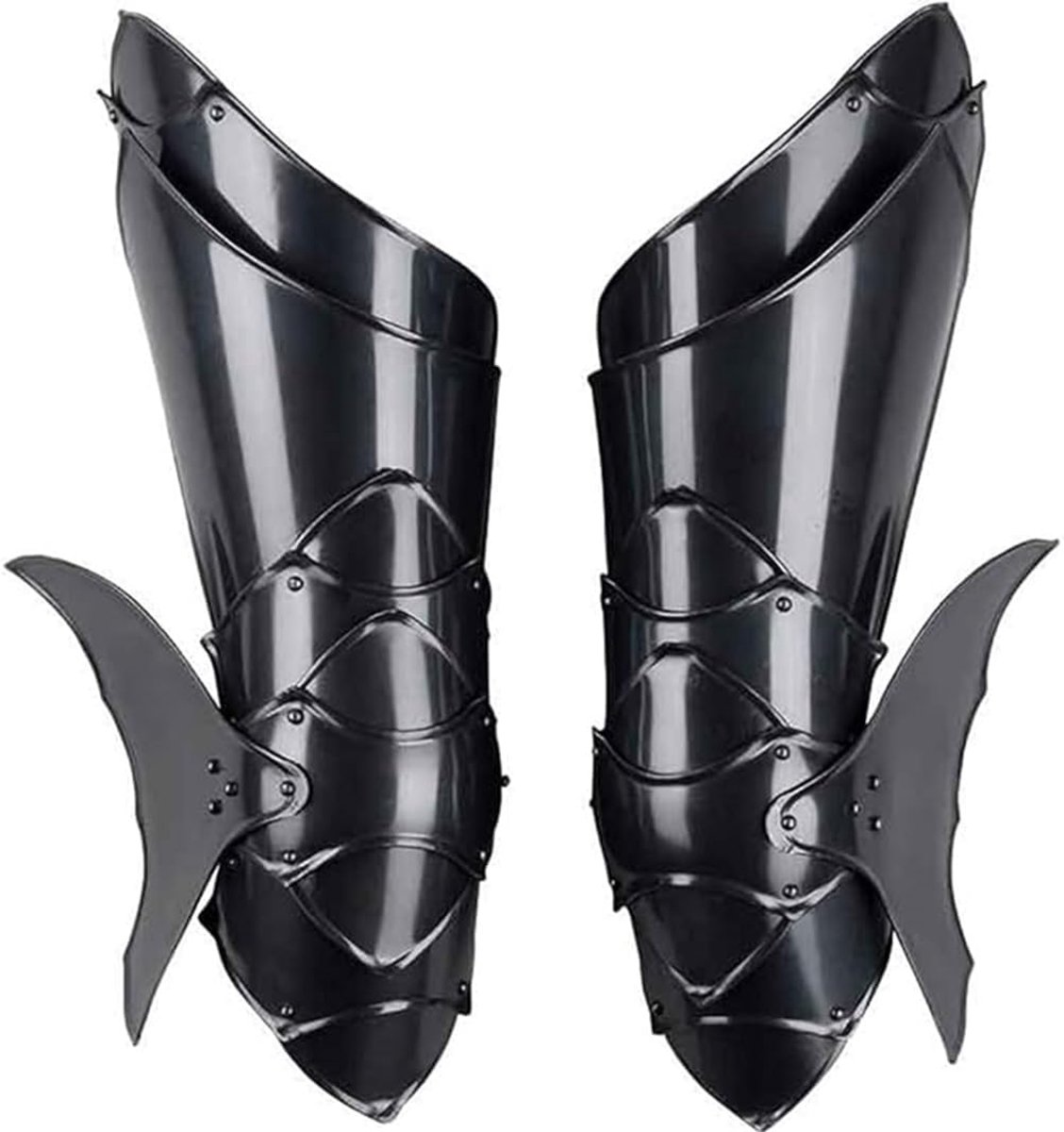 Rikomer beenbeschermers Middeleeuwse beenbescherming LARP Battle Armor