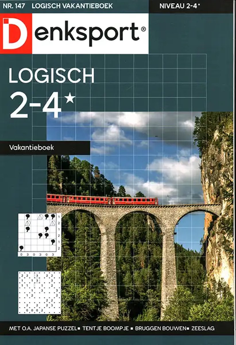 Denksport Logisch Vakantieboek - 147 2026