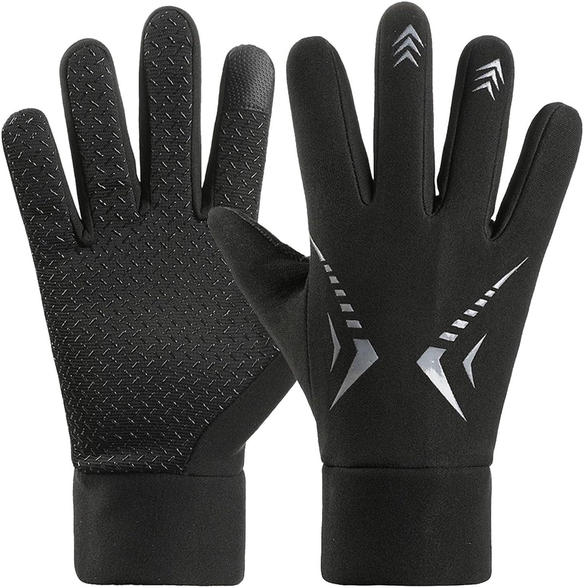 Handschoenen winter, touchscreen ondersteunende handschoenen, verwarmde waterdichte motorfietshandschoenen, winterhandschoenen voor mannen en vrouwen, thermische touchscreen handschoenen