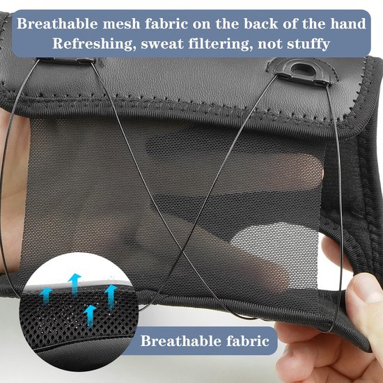 1 x polssteun, veilige sluiting door draaisluiting, polsbandage met metalen spalk-stabilisator, voor de rechterhand — afbeelding 4