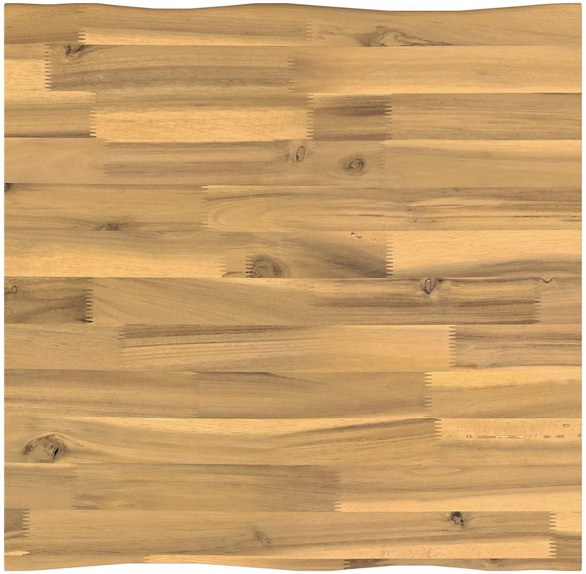 vidaXL Rechthoekig - Tafelblad - 60 - x - 60 - x - 3,2 - cm - Vierkant Witgewassen