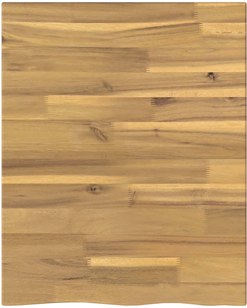 vidaXL Rechthoekig - Tafelblad - 30 - x - 30 - x - 3,2 - cm - Vierkant Witgewassen