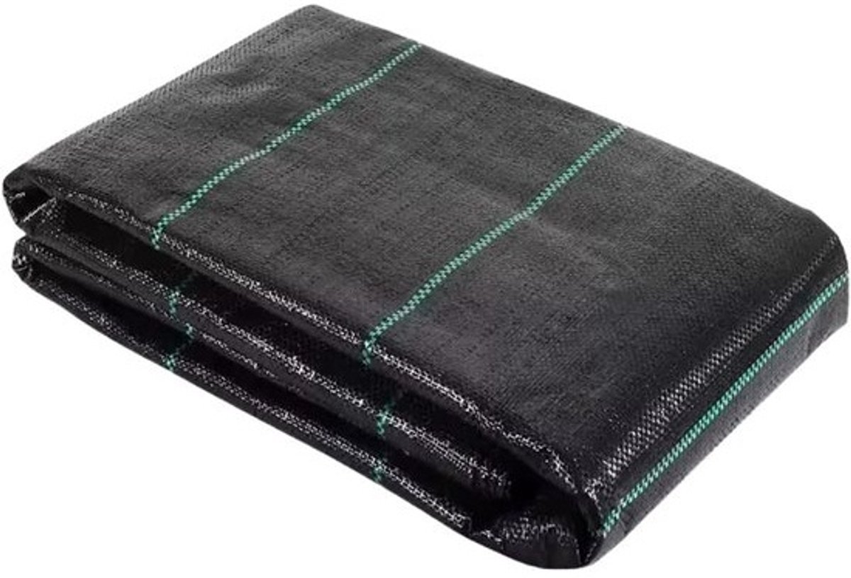 Extra Sterk Onkruiddoek 0,6 x 10 Meter - UV-Bestendig Bodemdoek voor Tuin en Grind