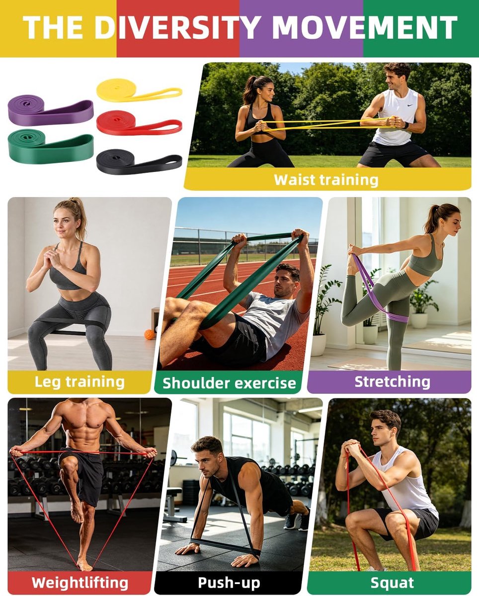 set met deuranker, handgrepen, draagtas, enkelbanden voor training, pilates