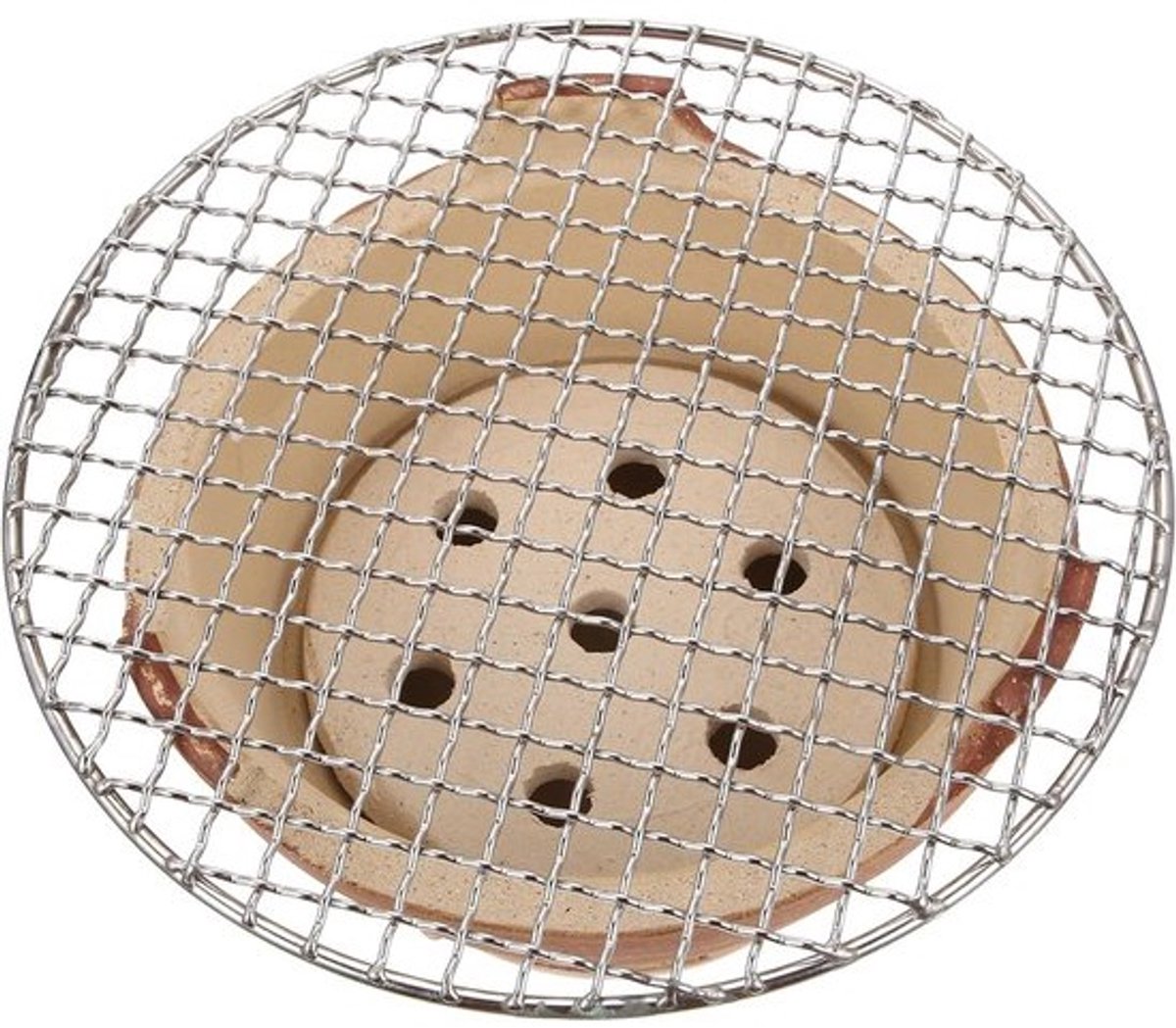 Mini Barbecue Grill - Draagbare Houtskool Oven - Outdoor Koken - Gietijzeren Fornuis - 18.5 x 18.5 x 12 cm