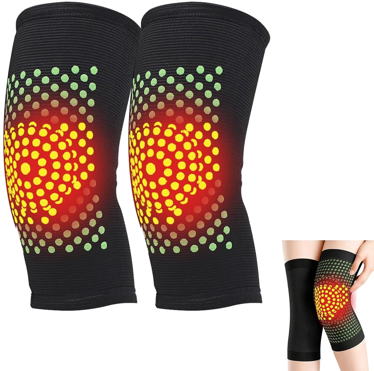 Kniebandage, comfortabele ondersteuning