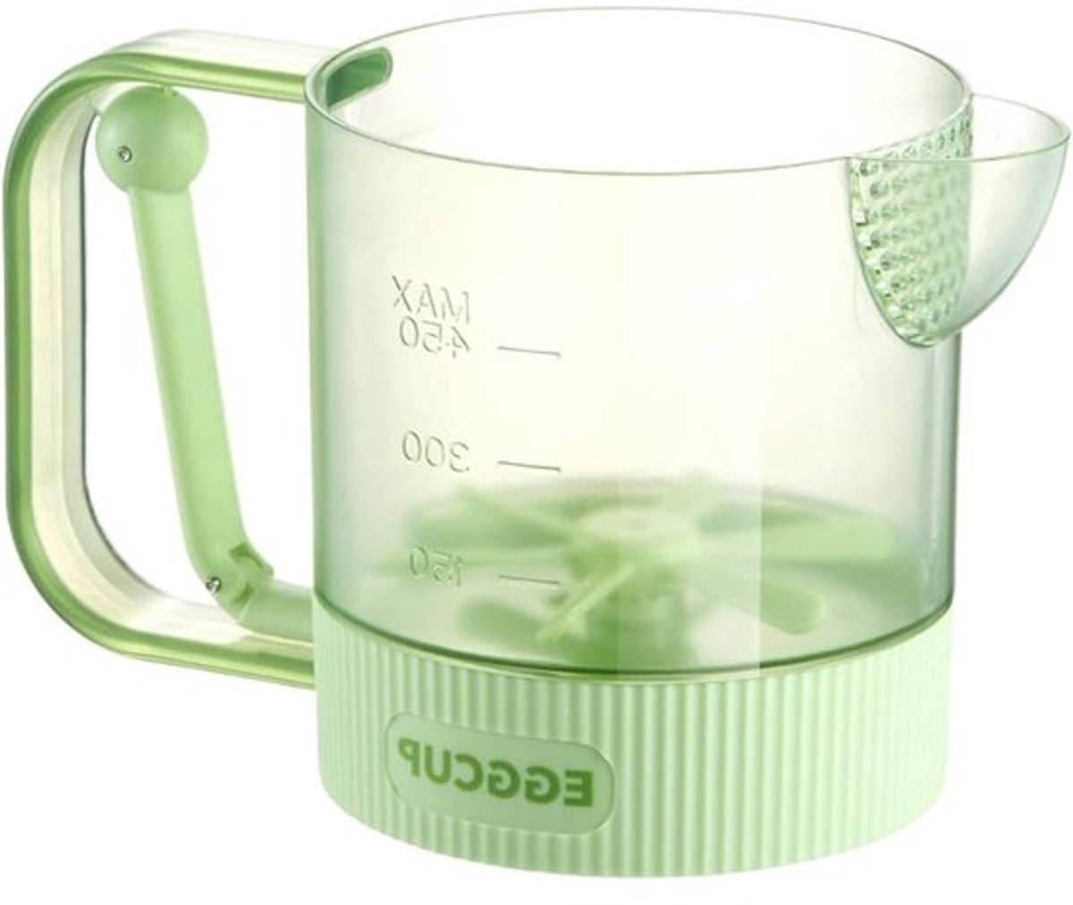 Eieren Mixer Beker - Klopper Schuimfilter - Beslag Mengen - Semi-Automatisch - 18.5x10.6x11.5cm - Groente