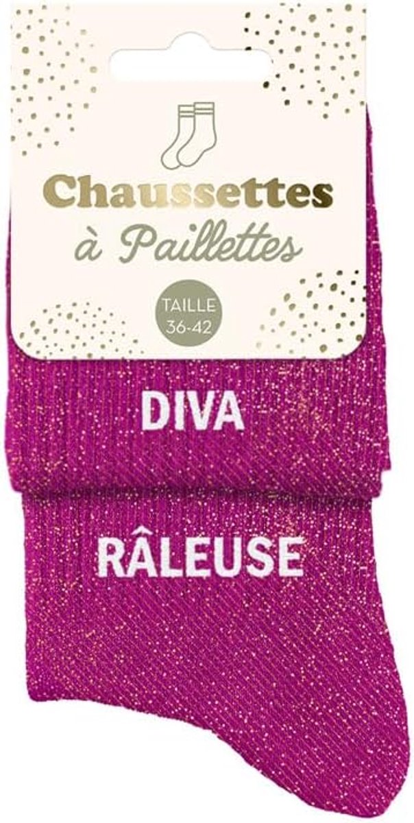 Paillettensokken Duo Diva Râleuse