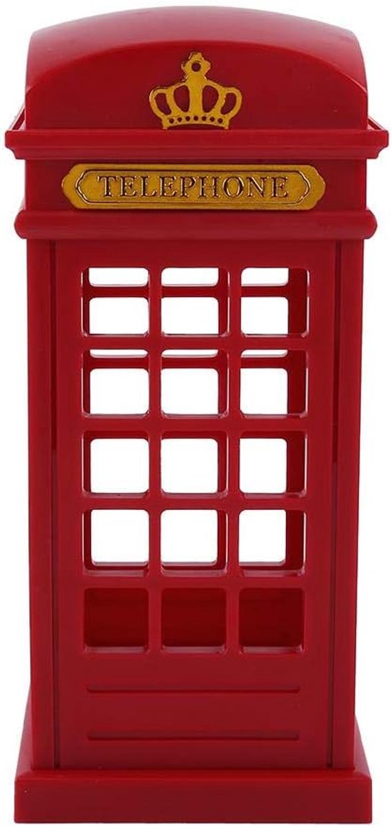 Nachtlampje Aanraaksensor, Retro Vintage Londen Telefooncel Dimbaar Geel Nachtlampje op Bed Met Lange Levensduur voor Binnendecoratie