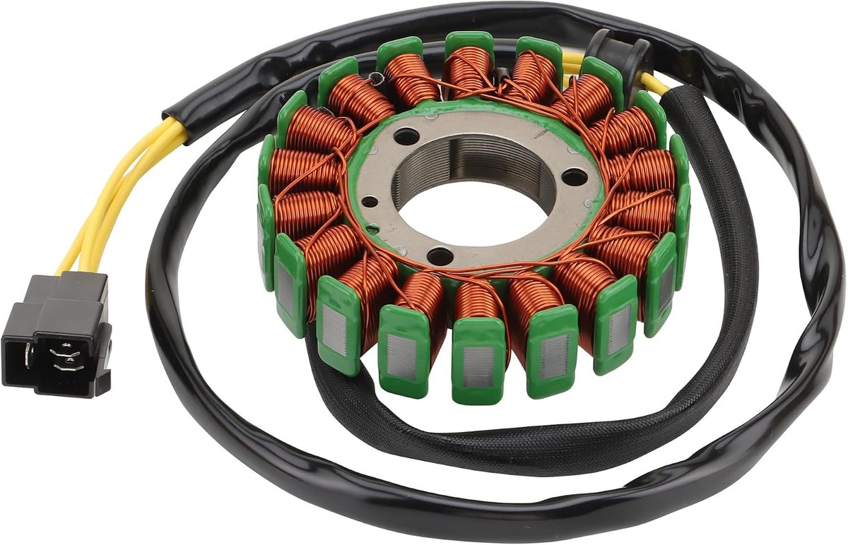 Dailygoods- Stator 18 Spoel 3 Draad - Vervanging voor Suzuki - OEM 31401-01D10 - Geschikt voor GS500/GS500F/GS500H - Hoge kwaliteit - Meer dan 10 jaar