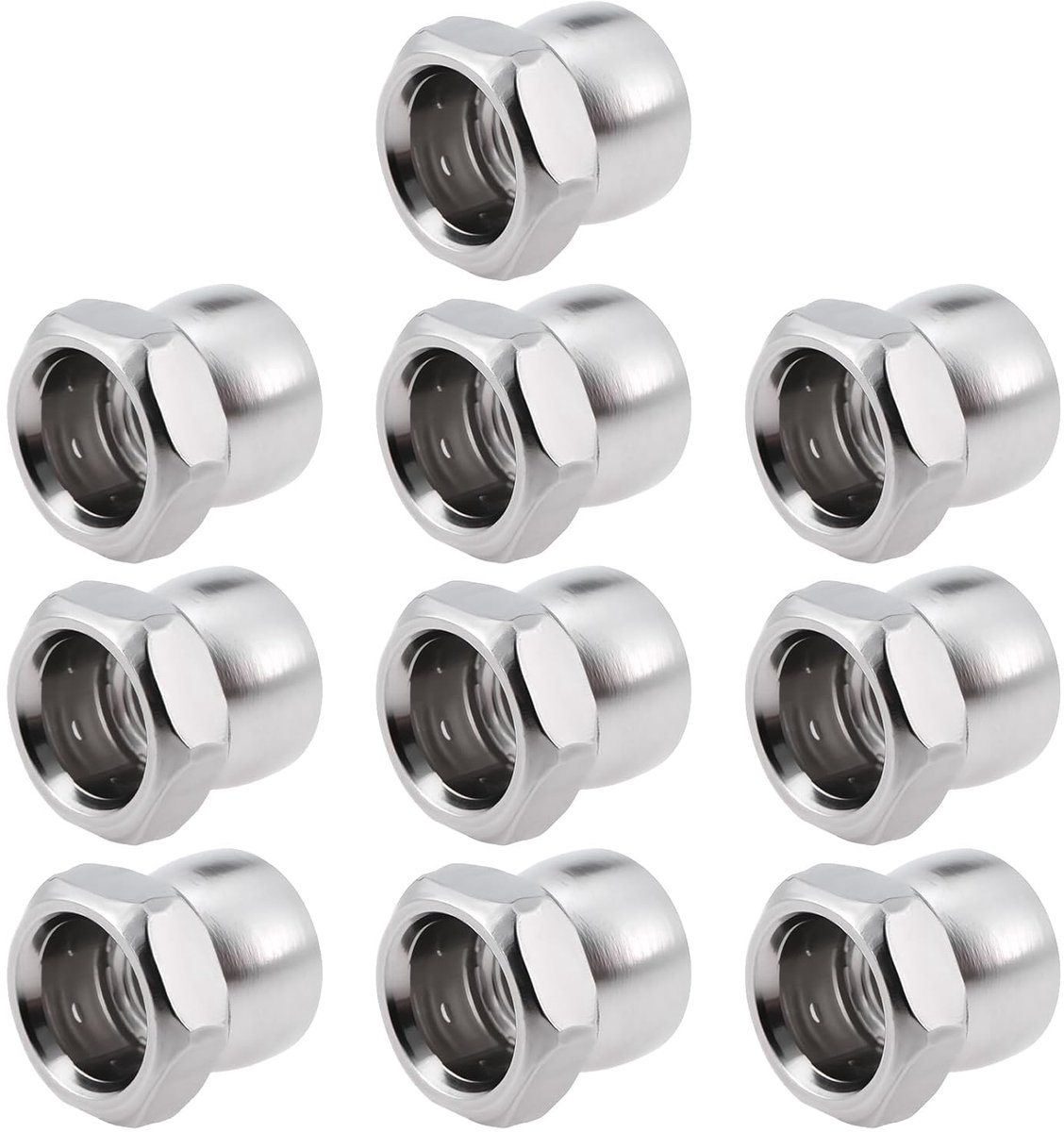 Dailygoods - RVS Moer M6 Anti Diefstal Beveiliging voor Buitenapparatuur