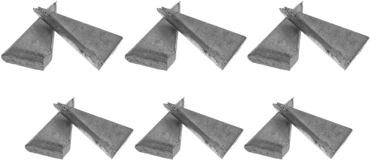 Dailygoods- Wiggen 20 Stuks - Metalen Wiggen - Verbeterde Grip - Eenvoudige Installatie - Compatibel met Hamerstelen - Stevige Pasvorm - Gereedschapwi