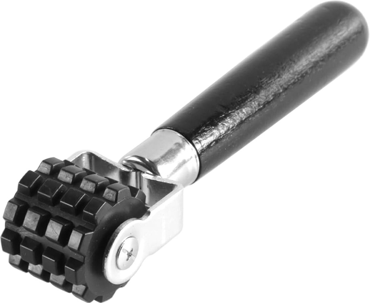 Toepassingstool voor geluidsabsorberende wielroller - rubber roller - houten handvat - eenvoudig in gebruik - ServiceTopper