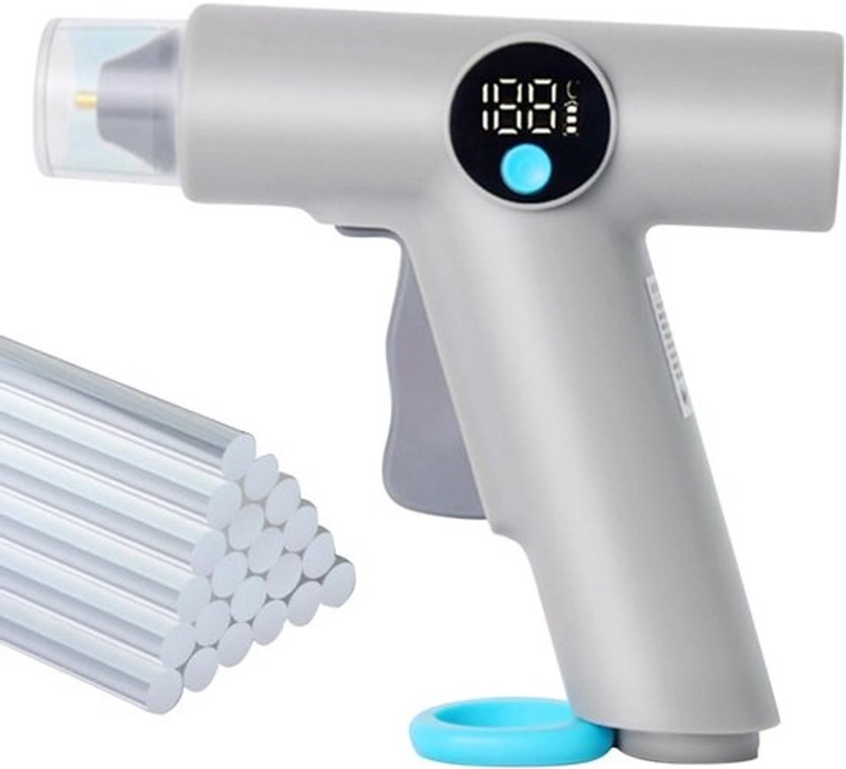 Draadloos Lijmpistool - Op Accu - Snel Warm - Bevestiging