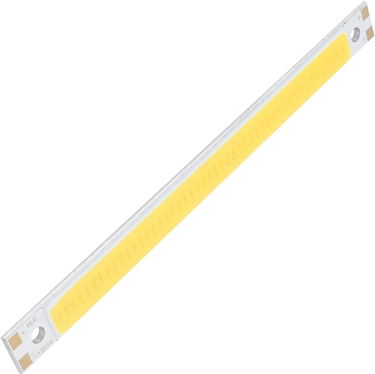 LED-lichtchippaneel 3000-6500K/12-14V 10W Integreer COB-lichtbron 1000lm 120x10mm voor Doe-het-zelflampen, Lampen voor Buitenvissen(Warm wit)