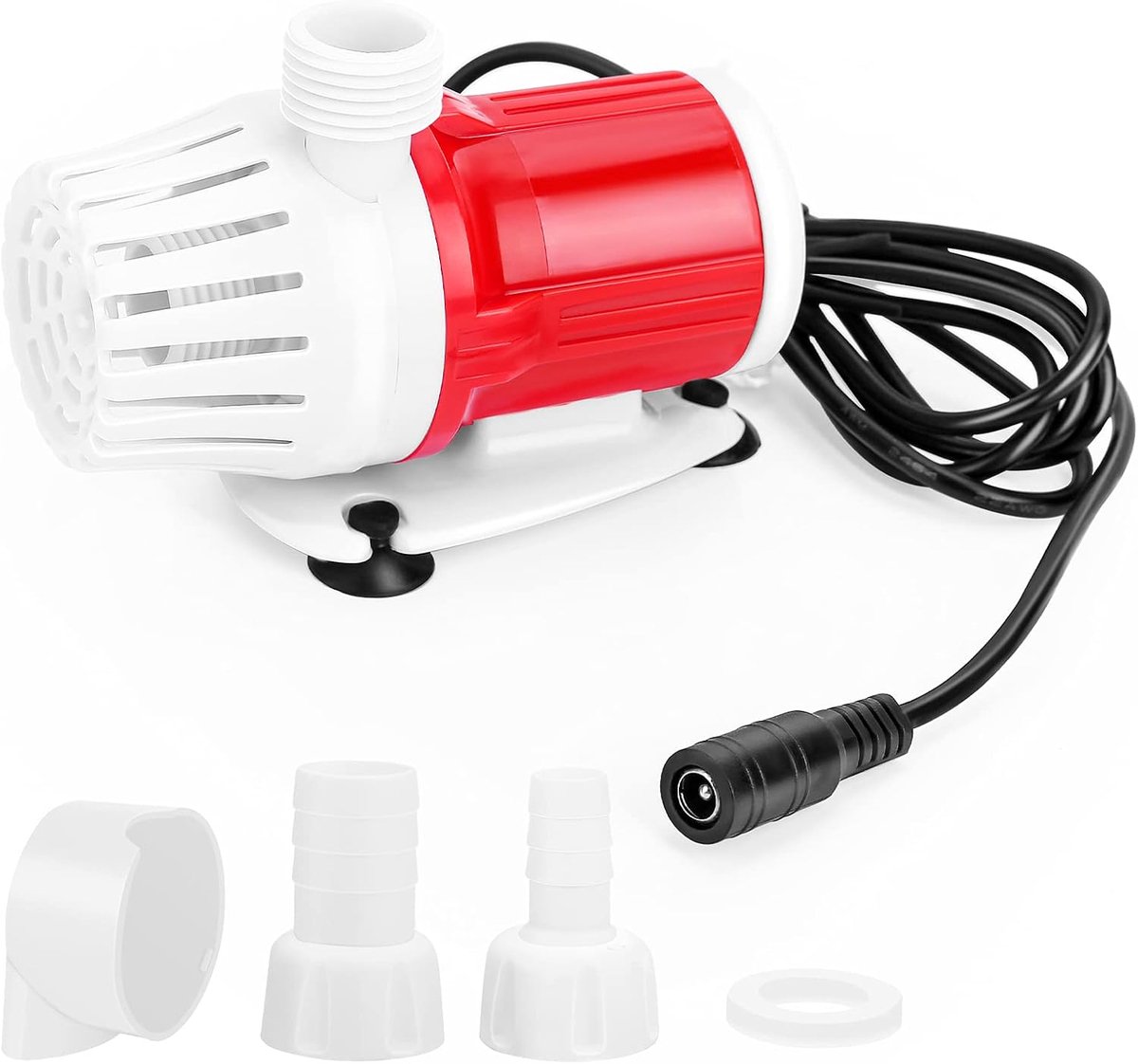 12V Dompelpomp 20W Draagbare aquariumwaterpomp 1100L/H High Flow Pumps Frequentieconversie borstelloze DC-pomp Amfibische pomp voor huisvijver Aquariumfontein
