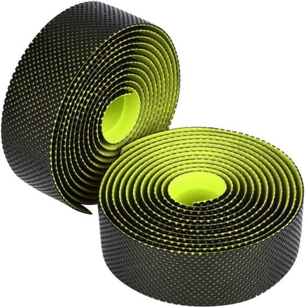 Fietsstuurlint - Stuurlint Set - Comfortabel Fietsen - Dubbele Laag - 216 cm - Zwart Geel