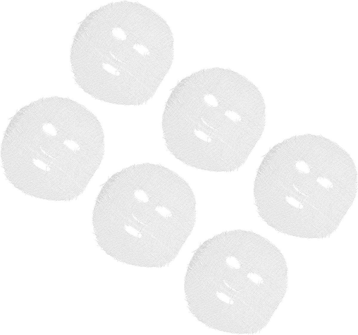 Gezicht Gaas voor Hoge Frequentie, Gezicht Gaas 100 van de 100 Stks Voorgesneden Gezichtsmasker Sterk Water Absorptie Wegwerp Wegwerpbaar Niet Geweven Make -up Cover Masker Bladen voor Salon
