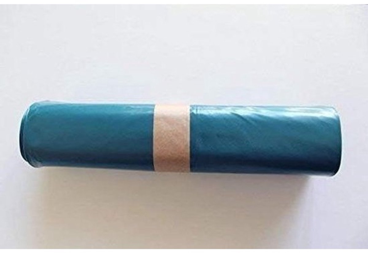 Vuilniszakken - Afvalzakken Prullenbakzakken - Afval Opruimen - Extra Sterk 80 my - 120 Liter 700x1100mm - Blauw