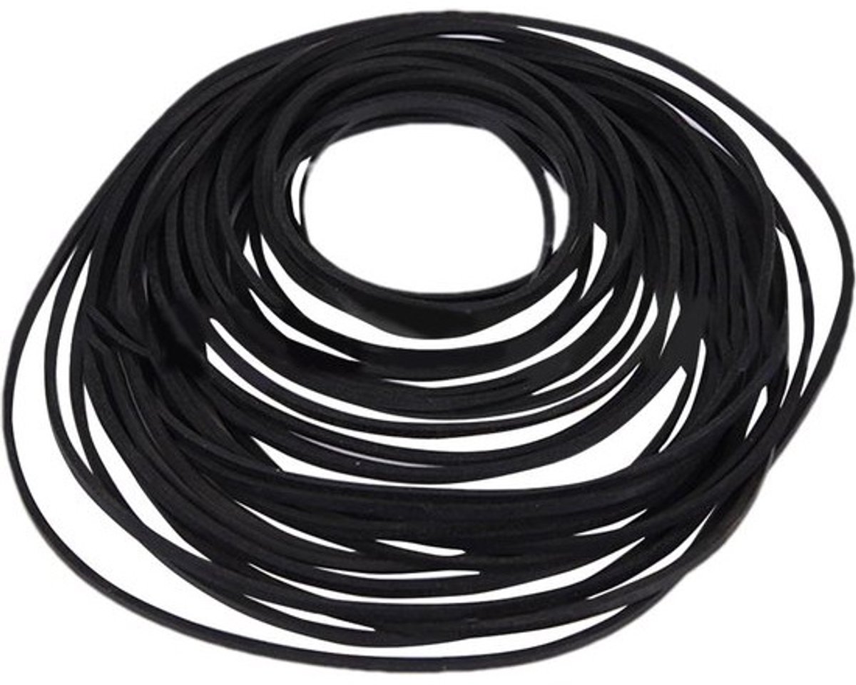 Cassettespeler Riemenset - Aandrijfriemen Recorder - Audioapparatuur Reparatie - Universele Maten - 0.7 mm en 1 mm - Zwart