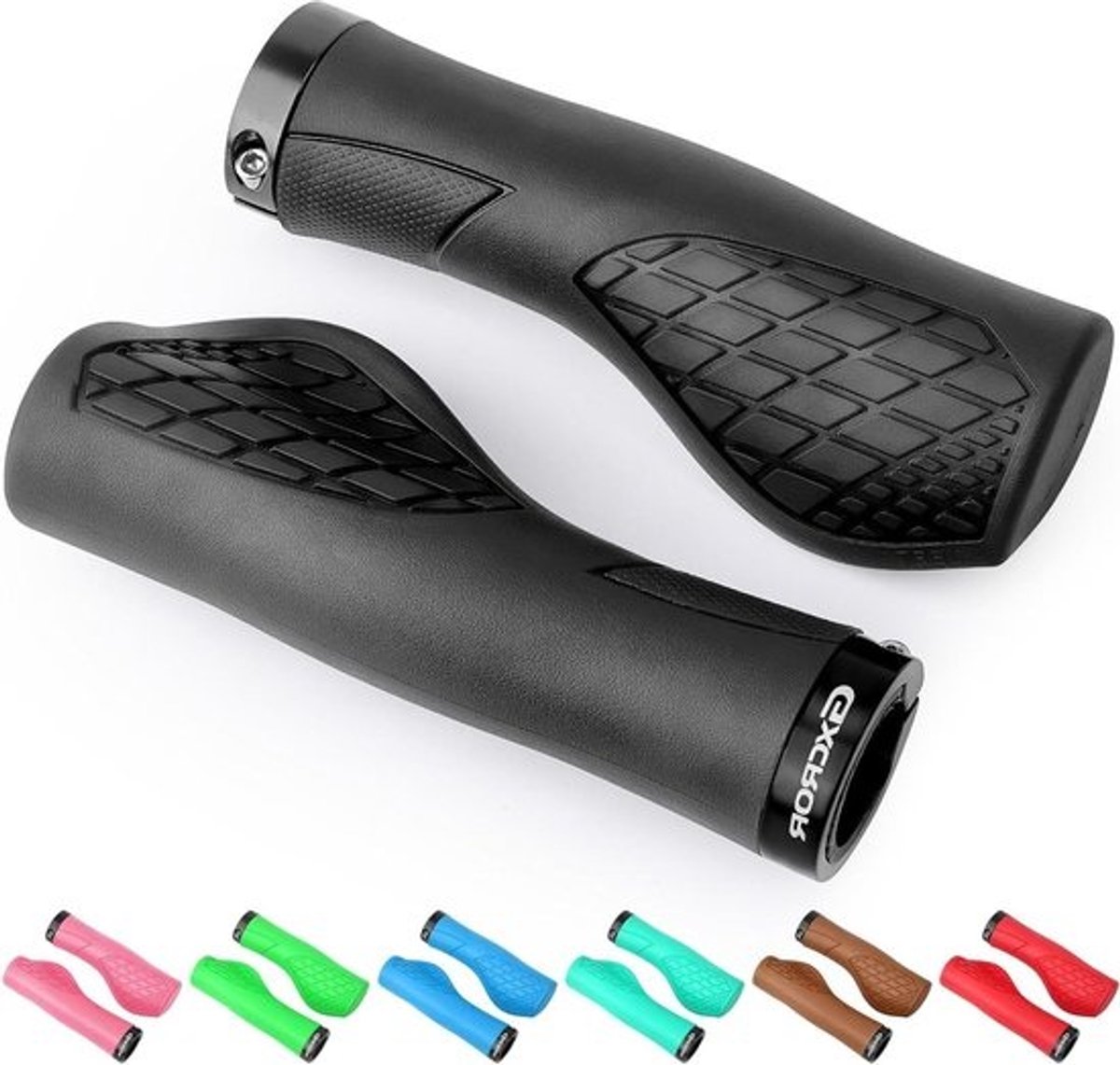 Stuurgrepen - Fietshandvatten - Comfortabel Fietsen - Siliconen Materiaal - 156 cm - Zwart