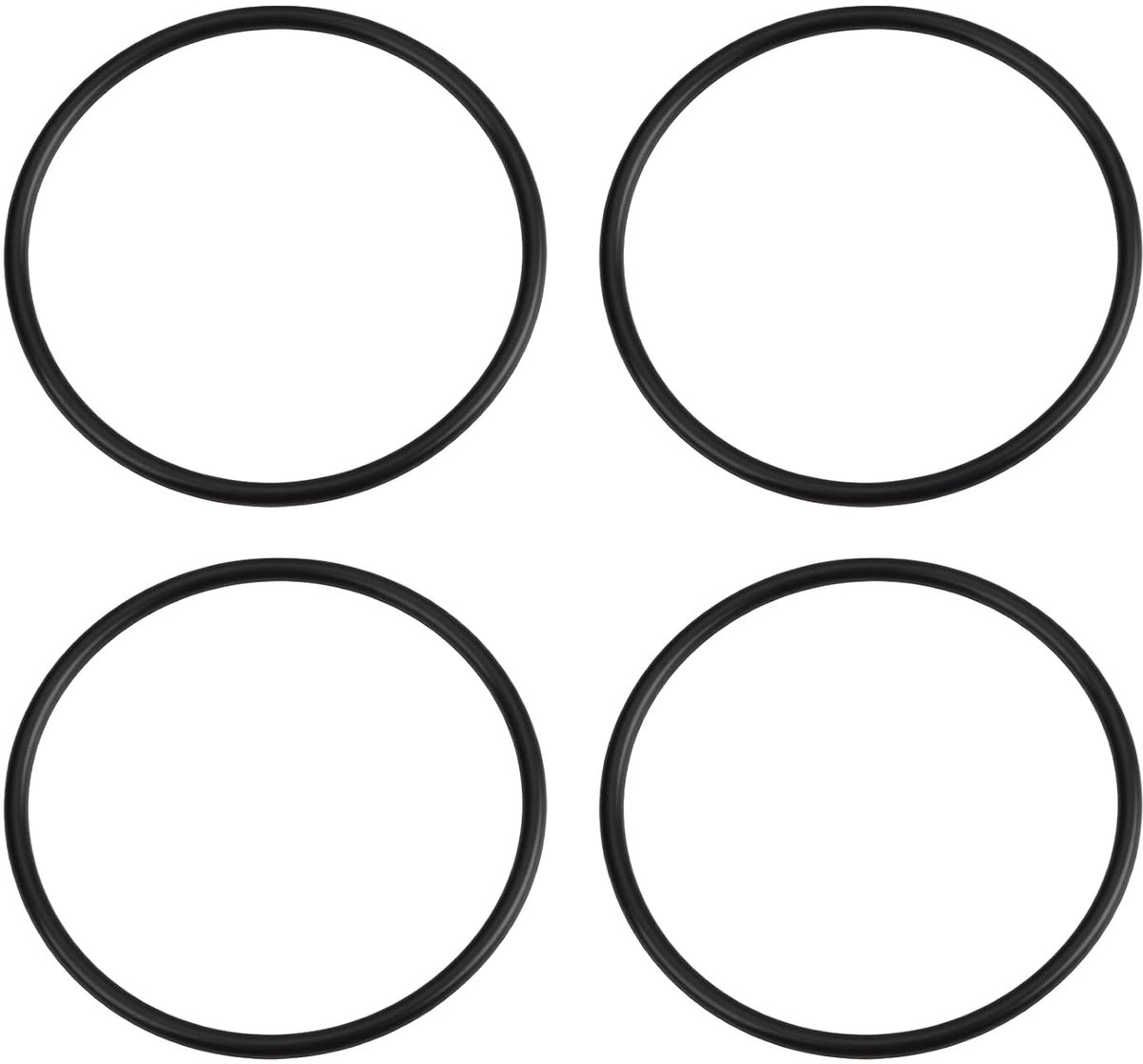 4 stks Afvoerpomp O-ring afdichting DD62-00068A 58x53x2,5mm Compatibel met Samsung