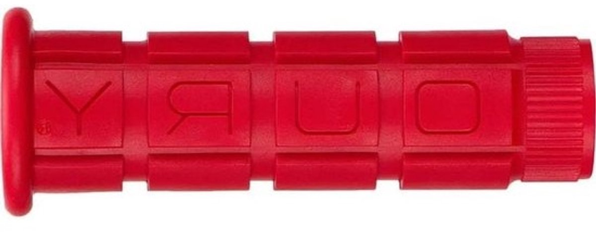Fiets Handvatten - Stuur Handvatten - Comfortabel Fietsen - Anti-vibratie Mix - 114 mm Lengte - Rood