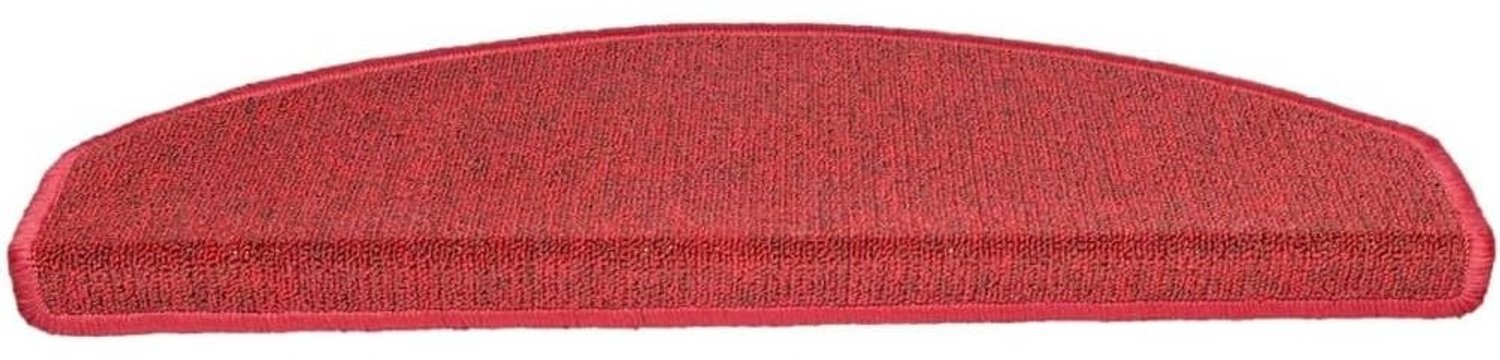 Trapmatten - Rood - 65 x 24 x 4 cm - 100% PP-getuft - Voor Trappen